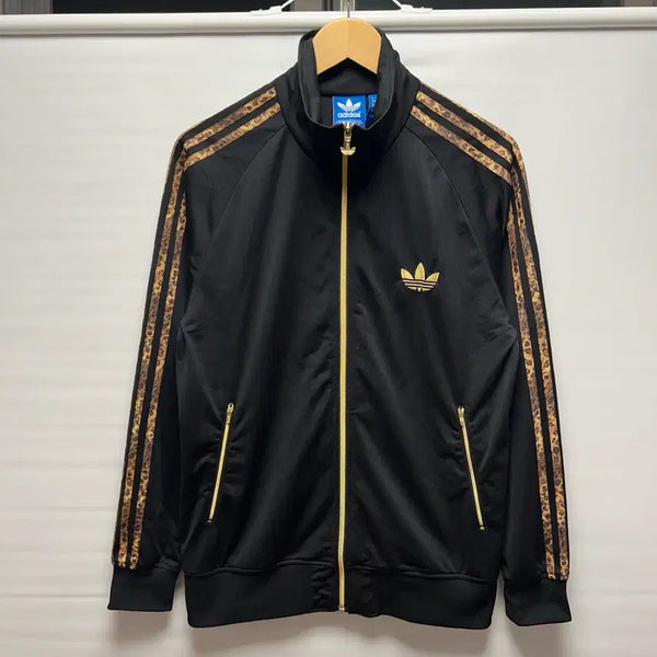 [BUNJANG] Adidas Firebird Leopard Black Gold Track Top Jersey / [정품/100] 아디다스 파이어버드 레오파드 블랙 골드 트랙탑 져지