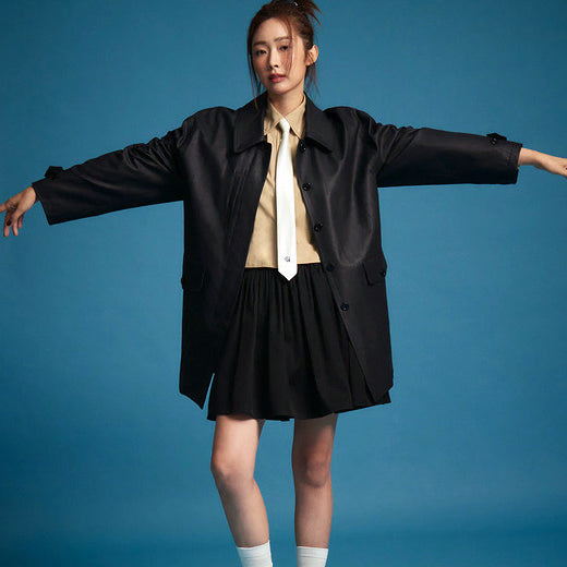 [BUNJANG] GROVE Cha Jung Won KYLE Skirt Black / 그로브(GROVE) 차정원  KYLE 스커트 55-66 새상품