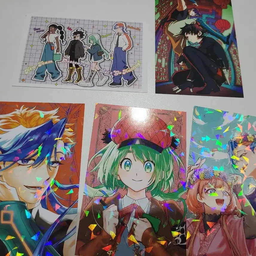 [BUNJANG] Manamichi Manga Volumes 4-5 Bonus Illustration Cards / 마남이치 4~5권 부록
