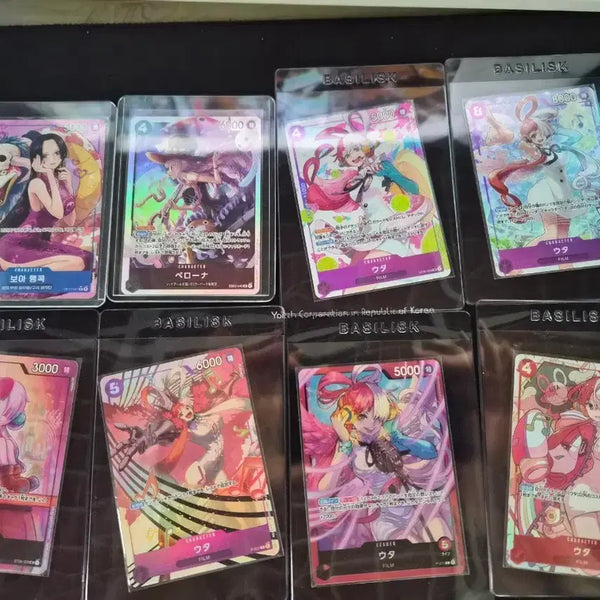 [BUNJANG] One Piece Card Uta Collection 5 Types + Hancock R, Perona SR / 등급용) 원피스카드 우타 컬렉션카드 5종 +핸콕 R페레 페로나sr
