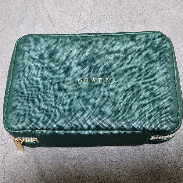 [BUNJANG] Korean Air Graf Pouch Green / 대한항공 그라프 파우치 그린