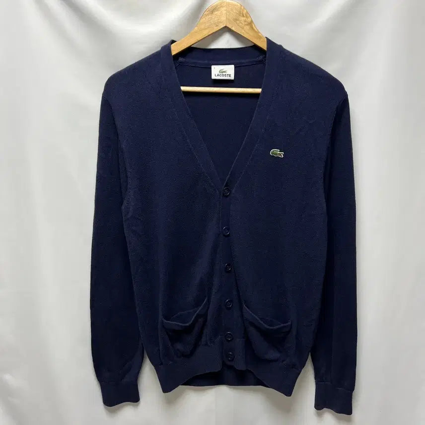 [BUNJANG] Lacoste Navy Cardigan Size 95 / [정품/95] 라코스테 네이비 가디건