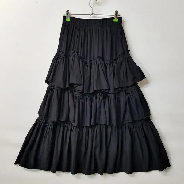 [BUNJANG] CLEA Banding Skirt Black / CLEA 밴딩 스커트 블랙
