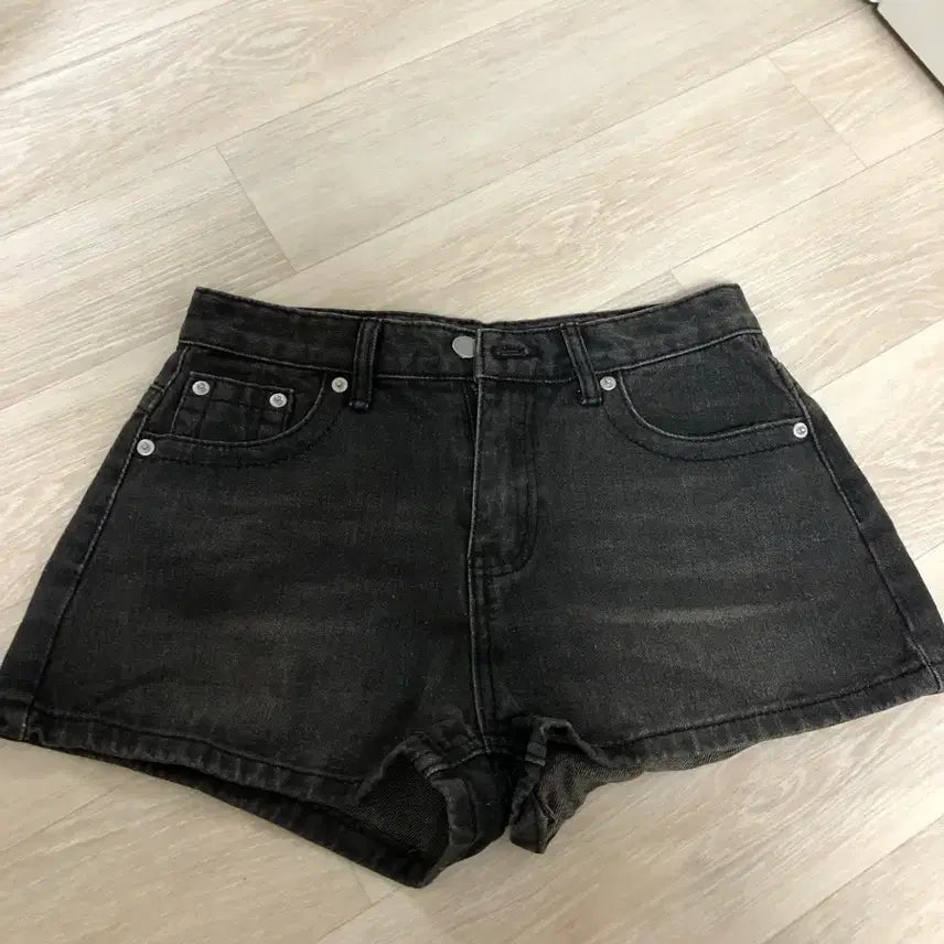 [BUNJANG] Denim Short Pants / 데님 숏 팬츠