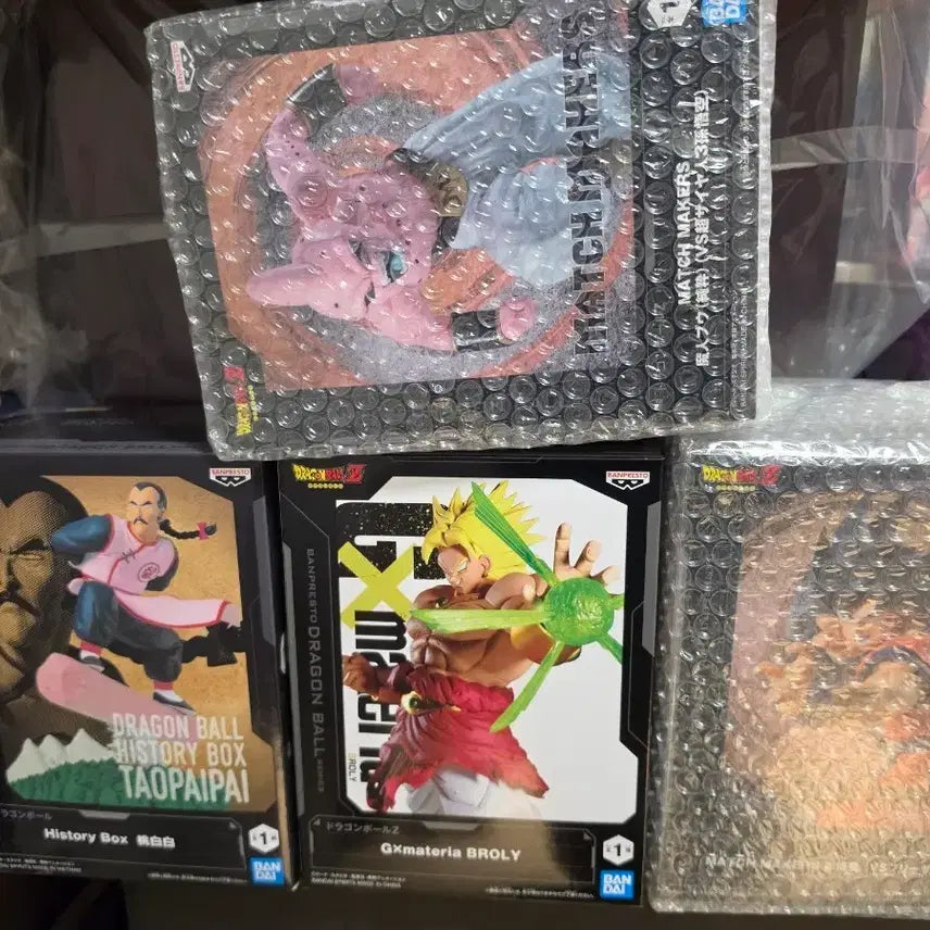 [BUNJANG] Dragon Ball Sealed Figure 4-Piece Set / 드래곤볼 미개봉 피규어 4종 세트