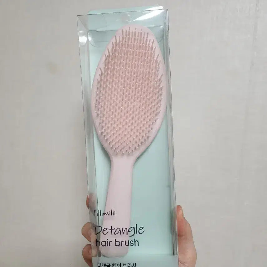 [BUNJANG] Fillimilli Detangling Hair Brush Pink / 필리밀리 디탱글 헤어 브러시 핑크