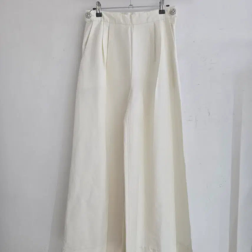 [BUNJANG] The Chavoon Silk Pants Cream / 더샤분 팬츠