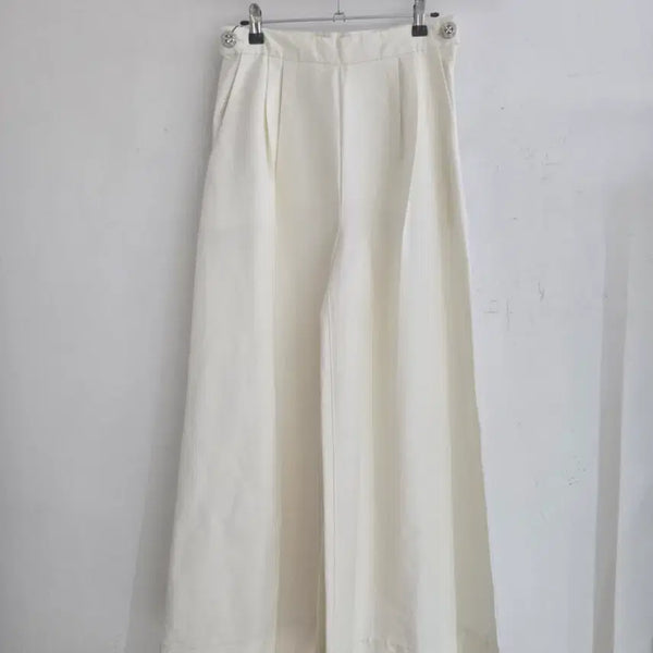 [BUNJANG] The Chavoon Silk Pants Cream / 더샤분 팬츠