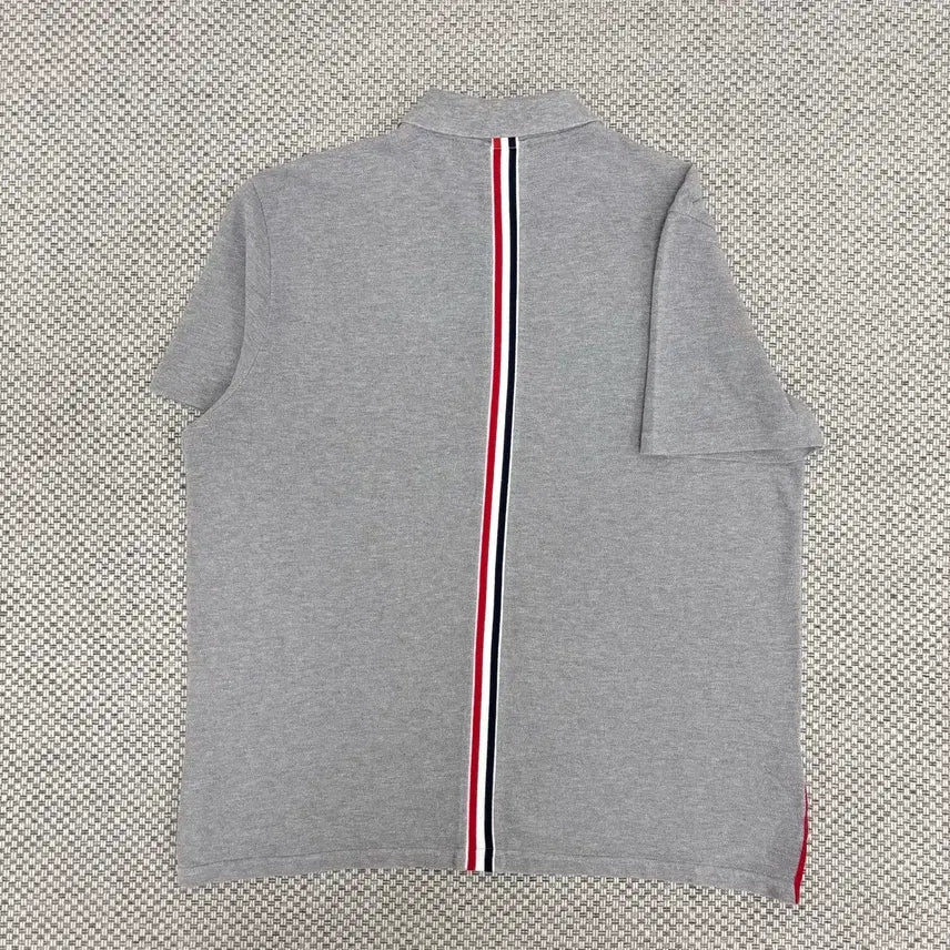 [BUNJANG] Thom Browne Back Tricolor PK Polo Shirt Size 5 / [5]톰브라운 백삼선 pk 카라티