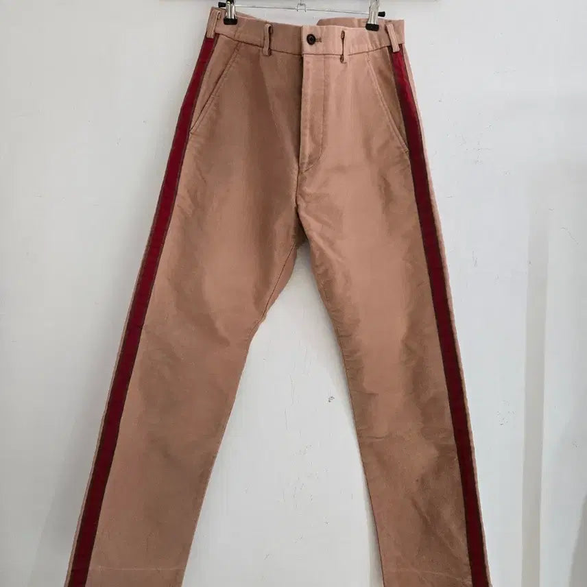 [BUNJANG] Comme des Garçons Cotton Pants Brown Size S / 꼼데가르송 팬츠