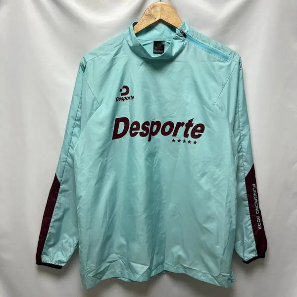 [BUNJANG] Desporte Piste Soccer Windbreaker Warm-up Mint / [정품/100] 데스포르치 피스테 축구 바람막이 민트색 바람막이 웜업