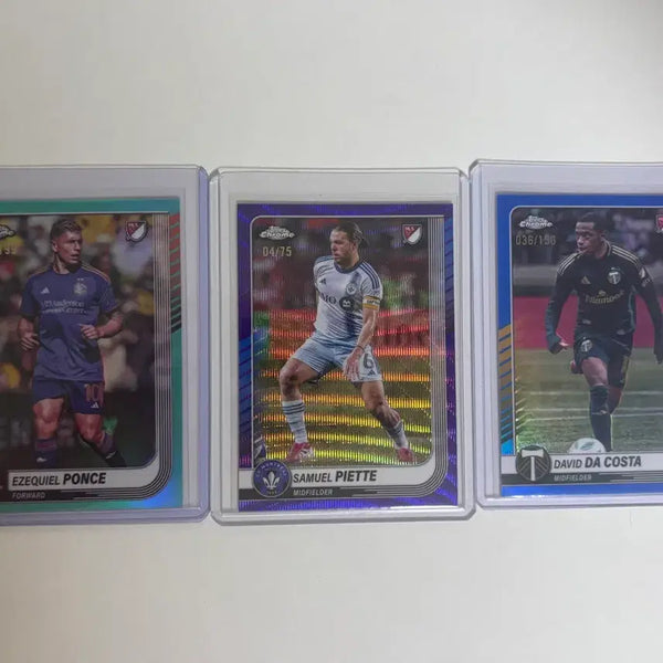 [BUNJANG] MLS USA Soccer League Limited Edition Cards (3 Card Lot) / mls 미국 축구리그 한정카드 3장 랏