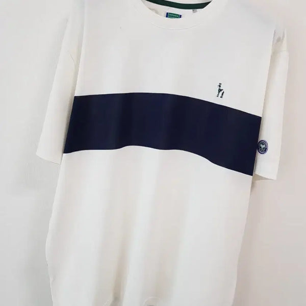 [BUNJANG] Hazzys Men's Round Neck T-Shirt / 헤지스 정품 남성 라운드티셔츠
