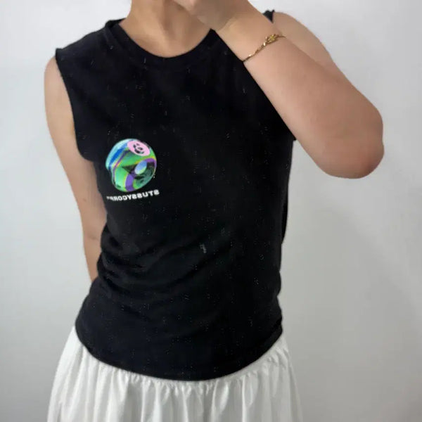 [BUNJANG] Stussy Sleeveless T-Shirt / [XS] 스투시 나시 티셔츠