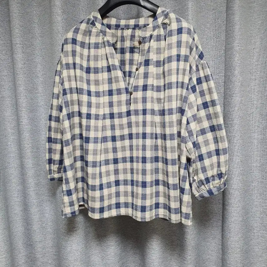 [BUNJANG] Double C Relaxed Fit Volume Puff Blouse (Size F) / double c 더블씨 여유핏 볼륨 퍼프 밴딩 블라우스 F s~m