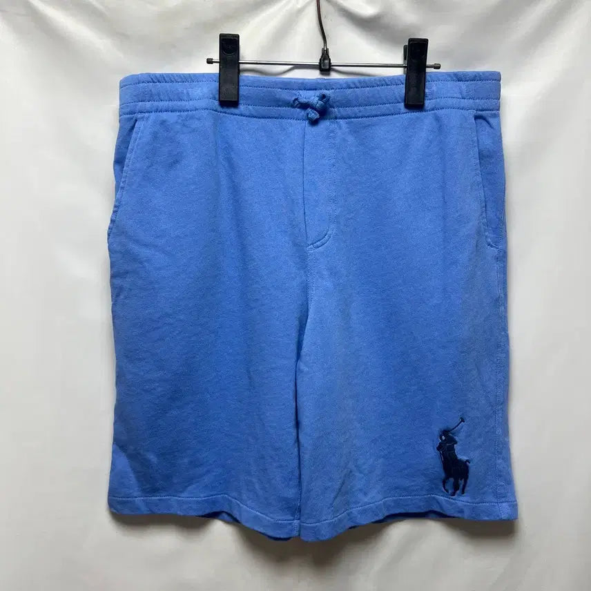 [BUNJANG] Polo Ralph Lauren Big Pony Shorts Light Blue Boys XL (Men's M) / [QR정품/M] *새상품 폴로 랄프로렌 빅로고 하늘색 반바지 쇼츠
