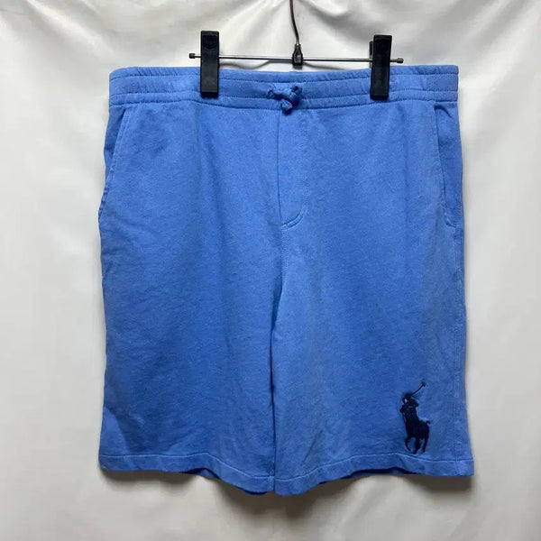 [BUNJANG] Polo Ralph Lauren Big Pony Shorts Light Blue Boys XL (Men's M) / [QR정품/M] *새상품 폴로 랄프로렌 빅로고 하늘색 반바지 쇼츠