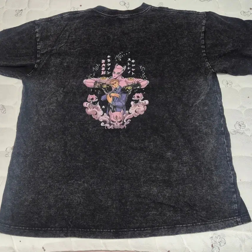 [BUNJANG] JoJo's Bizarre Adventure Killer Queen T-Shirt Yoshikage Kira / 죠죠 킬러퀸 반팔 티셔츠 키라 요시카게