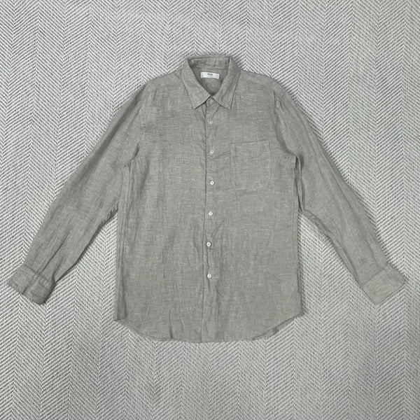 [BUNJANG] Uniqlo Linen Shirt - Size M / 유니클로 린넨 셔츠 M