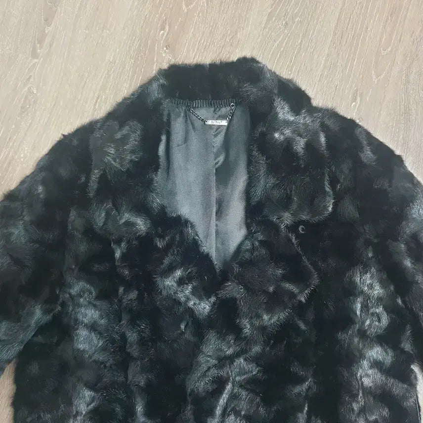 [BUNJANG] LeShop Natural Mink Fur Jacket / 르샵 천연모피 밍크 쟈켓 55