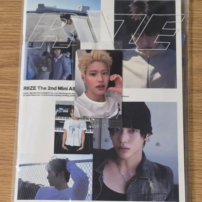 [BUNJANG] RIIZE Vol. 2 Dyd Photobook Ver. B Sealed Album + Ktown4u Fan Sign Photocard Set Sohee / 라이즈 II dyd 포토북B버전 미개봉앨범+케타포 팬싸착장포카 소희set