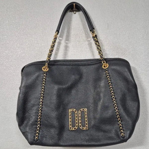 [BUNJANG] Daks DD Chain Shoulder Bag / 닥스DD 체인 숄더백