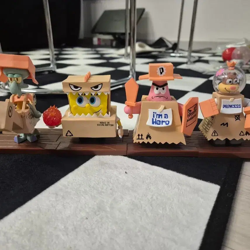 [BUNJANG] SpongeBob SquarePants: The Conqueror's Stage Figure Bundle Set / 스폰지밥 용사의 무대 일괄판매