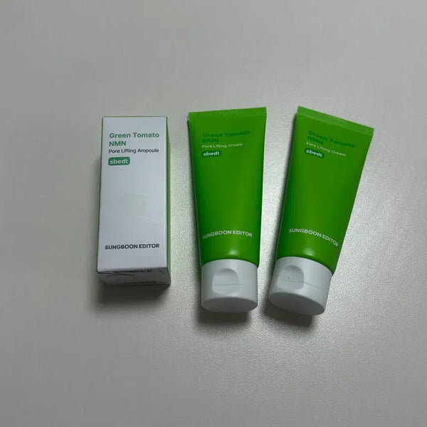[BUNJANG] Ingredient Editor Green Tomato NMN Pore Lifting Ampoule Cream / (새상품) 성분에디터 그린토마토 엔엠엔 포어 리프팅 앰플 크림