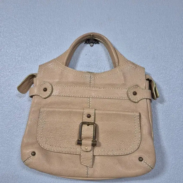 [BUNJANG] Misha Leather Tote Bag with Mirror / 미샤 거울내장 토드백