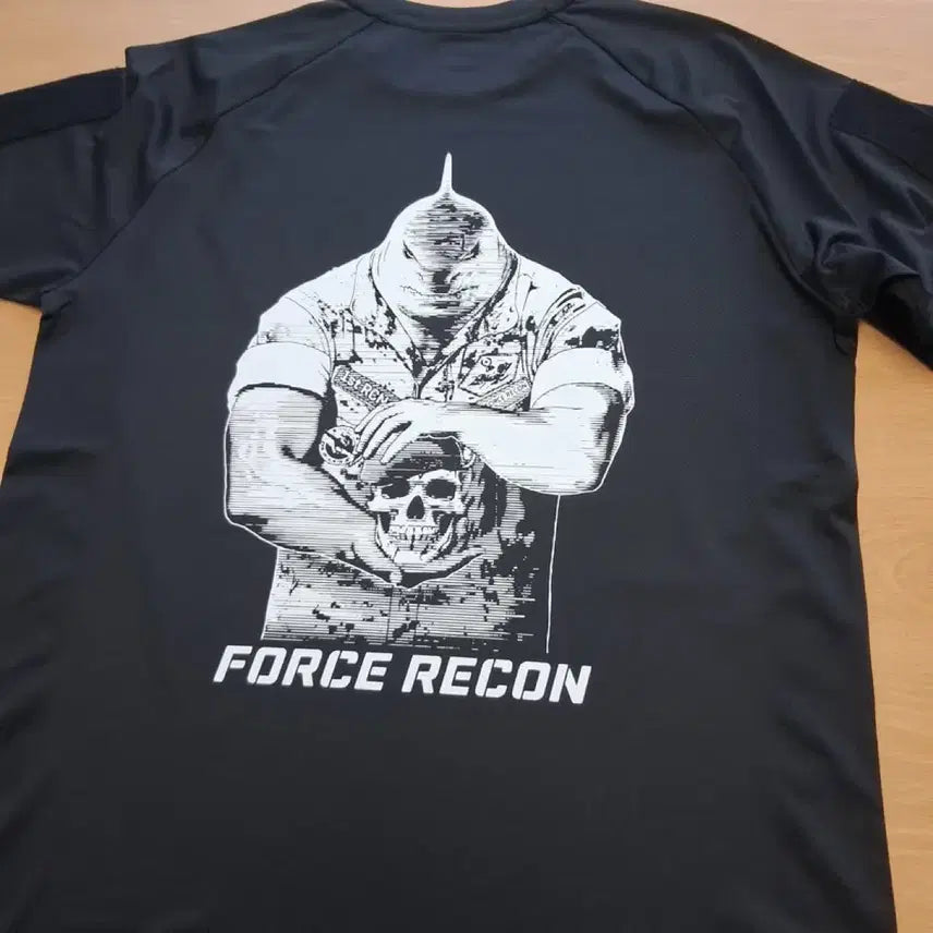 [BUNJANG] Republic of Korea Marine Corps Special Reconnaissance Battalion Real Man Chasu T-Shirt / 해병대 특수수색대 리얼맨 차수티