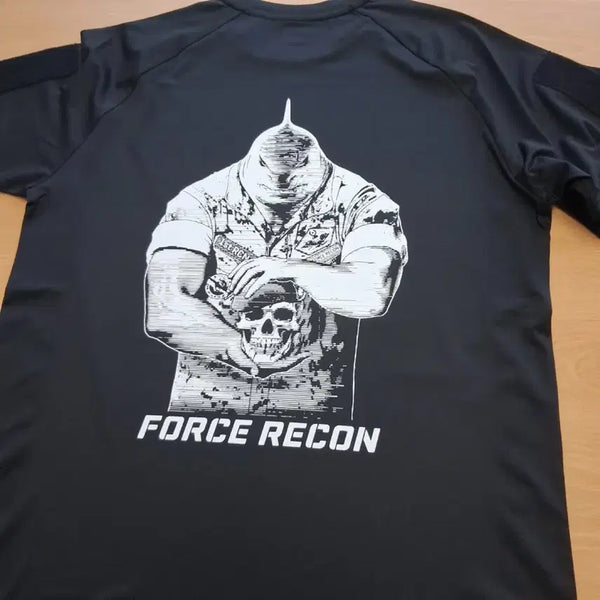 [BUNJANG] Republic of Korea Marine Corps Special Reconnaissance Battalion Real Man Chasu T-Shirt / 해병대 특수수색대 리얼맨 차수티