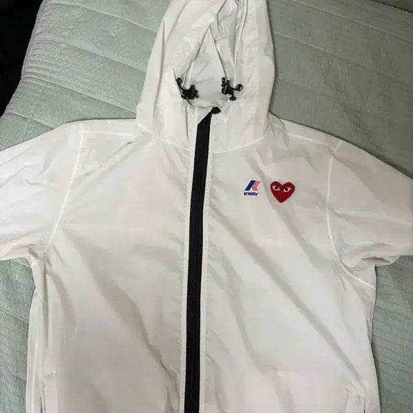 [BUNJANG] Comme des Garçons KWAY Collaboration Windbreaker Jacket / 꼼데가르송