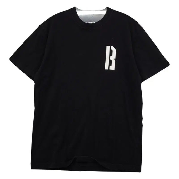 [BUNJANG] Brownbreath Spell Logo Short Sleeve T-Shirt Black Medium / 브라운브레스 블랙 스펠 로고 반팔티 MEDIUM