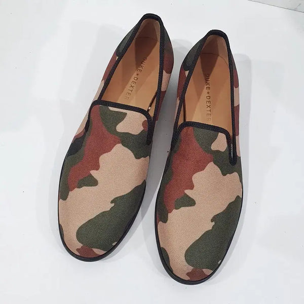 [BUNJANG] Duke & Dexter Camouflage Loafers / 듀크 앤 덱스터 카모플라쥬 로퍼 (270-275)