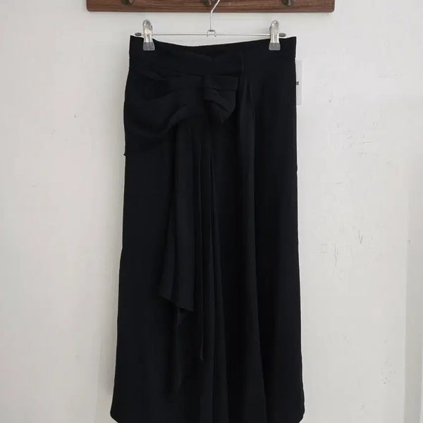 [BUNJANG] Prada Acetate Viscose Blend Midi Skirt Black Size 40 / 프라다 스커트