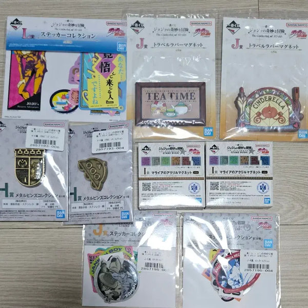 [BUNJANG] JoJo's Bizarre Adventure Kuji Haiji Set Bundle / 죠죠 쿠지 하위상 일괄 판매