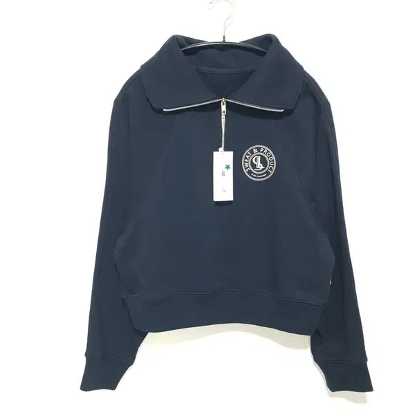 [BUNJANG] LAPOCHEFOFORMEN Oversized Half Zip Sweatshirt / 라퍼지 포 우먼 오버핏 하프집업 맨투맨 S_M3160