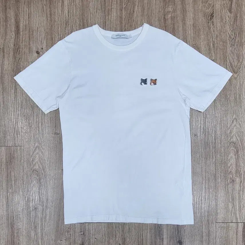 [BUNJANG] Maison Kitsuné Double Fox Head T-Shirt - Men's Size S / 메종키츠네 더블폭스헤드 반팔 S _ 남성