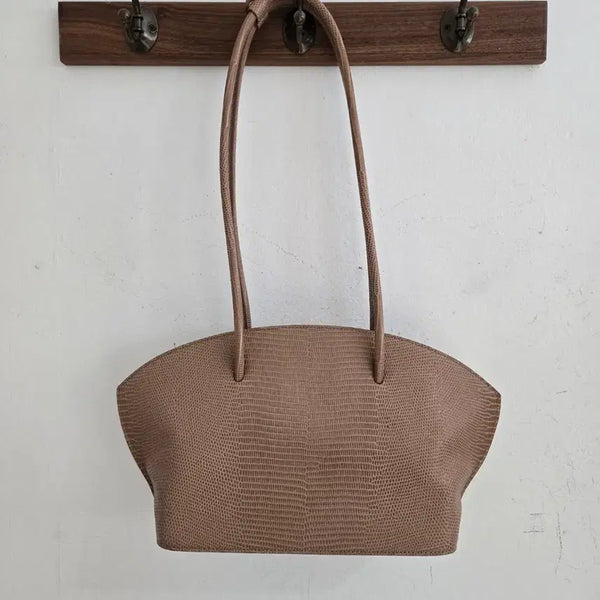 [BUNJANG] Nuer Brown Leather Bag / 뉴이 백