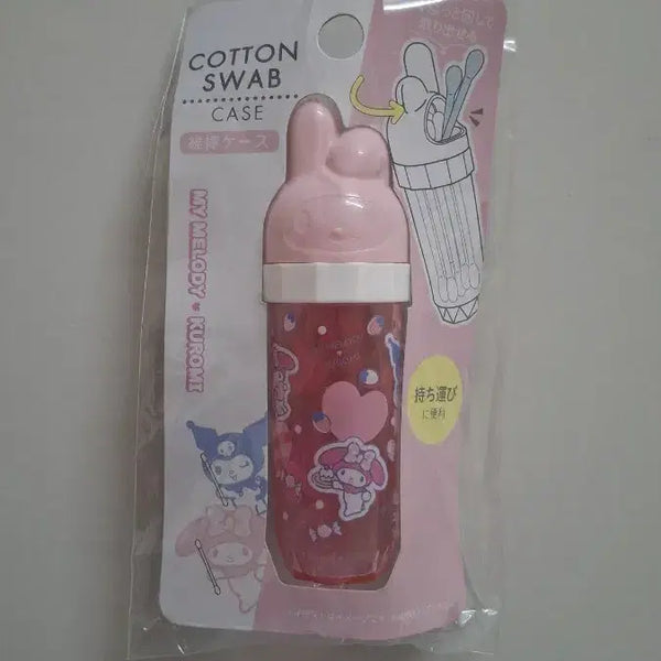 [BUNJANG] My Melody Kuromi Cotton Swab Case / 마이멜로디 쿠로미 면봉 케이스