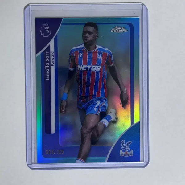 [BUNJANG] Crystal Palace 199 Ismaila Sarr Topps Chrome Card / 크리스탈 팰리스 199한정 이스마일라 사르 탑스 크롬