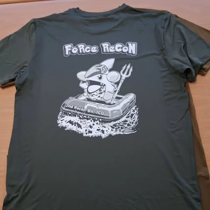 [BUNJANG] ROK Marine Corps Special Reconnaissance Unit Real Man Chasu T-Shirt / 해병대 특수수색대 리얼맨 차수티