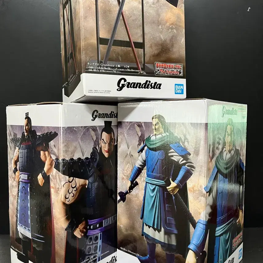 [BUNJANG] Kingdom Wanggi Figure Set / 미개봉세트) 킹덤 왕기 피규어 등 피규어 왕기 깃발