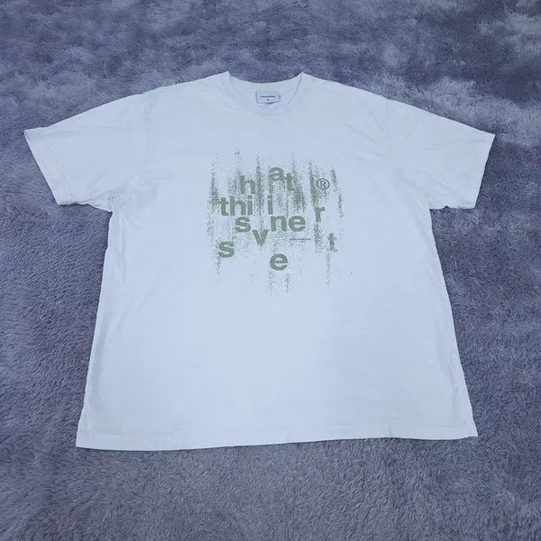[BUNJANG] thisisneverthat XL Cotton T-Shirt / XL 디스이즈네버댓 반팔 티 | 0624A07