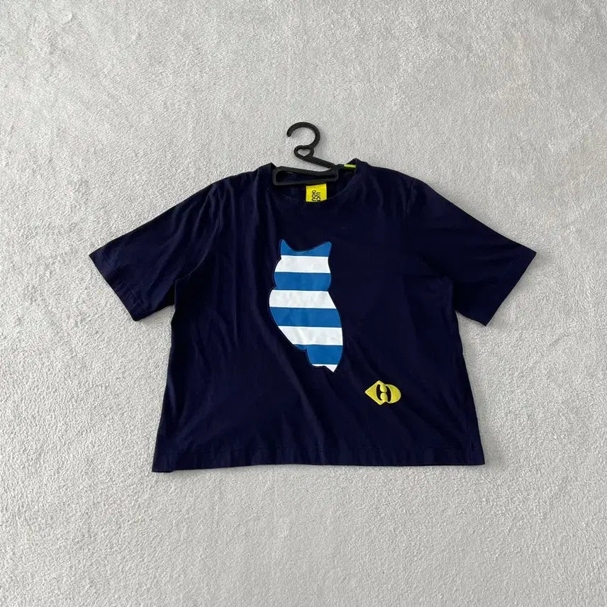 [BUNJANG] Lucky Chouette Short Sleeve T-shirt (Free Size) / 럭키슈에뜨 반팔티셔츠 F