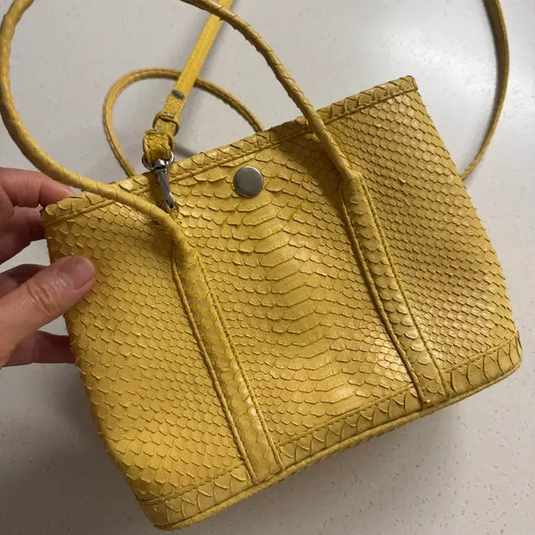 [BUNJANG] Mimi Python Mini Bag (Real Snakeskin) / 미미파이톤 mimi python 미니백(리얼뱀피)