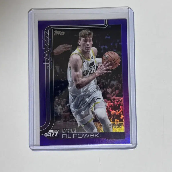 [BUNJANG] Kyle Filipowski 2023-24 Utah Jazz Limited Edition Basketball Card #250 / 유타 재즈 카일 필리포스키 농구 카드 250한정