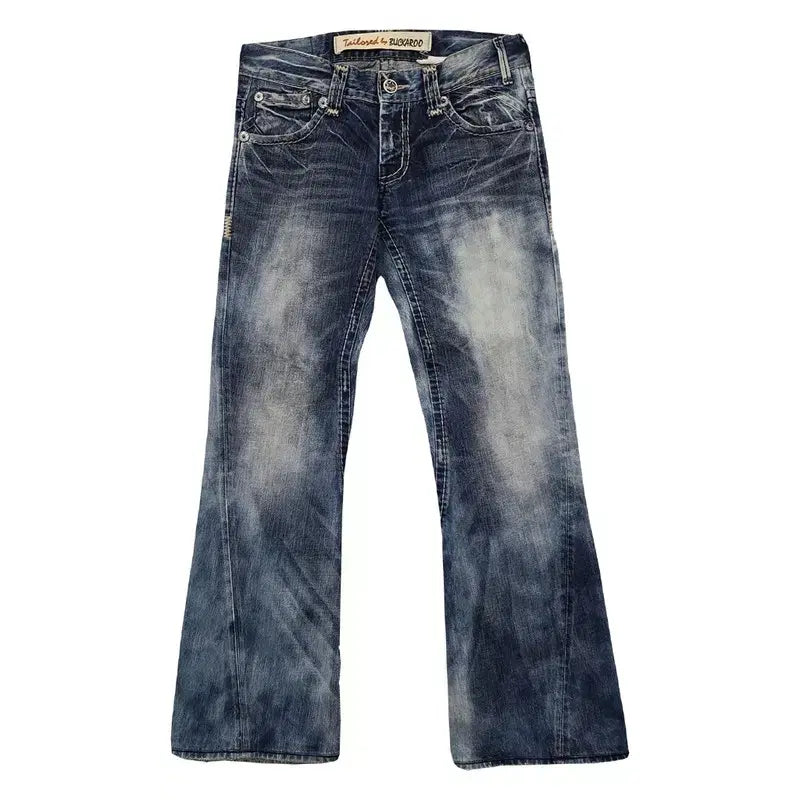 [BUNJANG] Buccheru Y2K Washed Vintage Denim Jeans 33 Inch / 버커루 y2k 돌청 워싱 빈티지 청바지 33인치