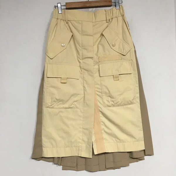 [BUNJANG] Lucky Chouette Cargo Pleated Banding Skirt Size 36 / 럭키슈에뜨 카고 플리츠 밴딩 스커트 36