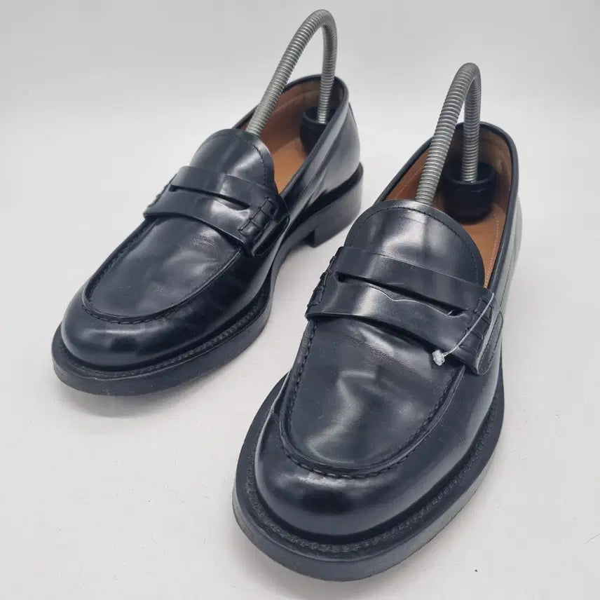 [BUNJANG] Dior Polished Loafer Black Leather Men's Size 39 (240mm) / 디올 폴리시드 로퍼 블랙 (39) 남성 240mm